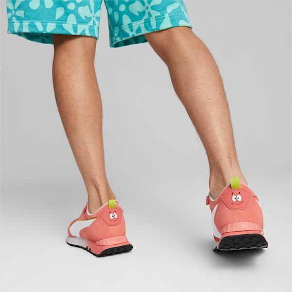 PUMA x SPONGEBOB Rider FV "Patrick Star" Unisex Sneakers, Carnation Pink-PUMA White, extralarge-IND